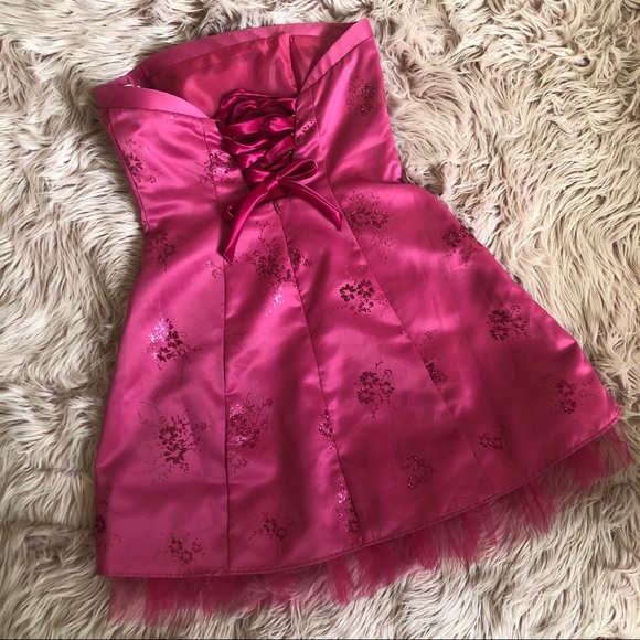 Strapless Semi-formal Dress - Picture 3 of 7